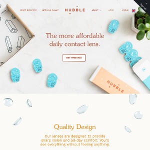 Online Subscription Contact Lens Brand Hubble Expands Internationally