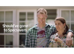 specsavers in-ad eye test video