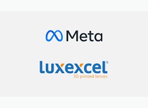 Meta Acquires 3D Printed Prescription Lens Company Luxexcel