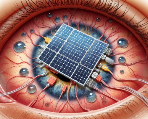 retina and solar panel