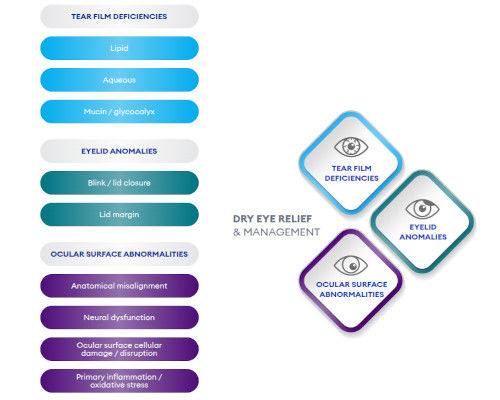 dry eye management map