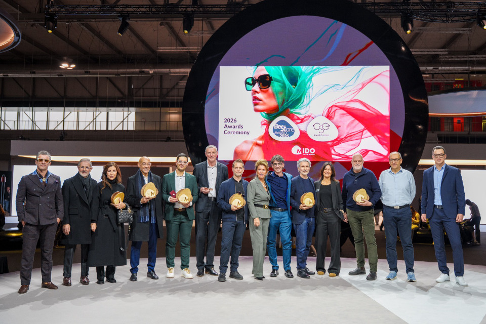 mido awards 2026 winners pose with president of mido and anfao lorraine berton